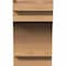 Ekena Millwork Mediterranean Rough Sawn Rafter Tail, Western Red Cedar, 6"W x 10"H x 48"L RFT06X10X48MED00RWR - alternate 4